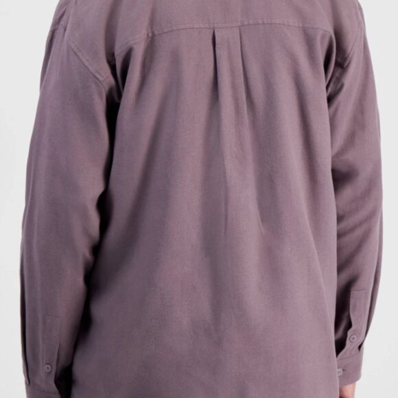 Mode of One Men's Relaxed Fit Flannel Wovens  Shirt Soft Moon Size L - Picture 2 of 6